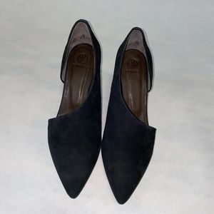 Black Suede Laser Cut Bootie